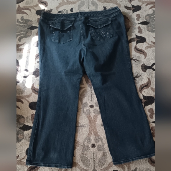 Torrid Feel The Fit Boyfriend Straight Vintage Stretch Blue Jeans Plus Sz 26R - Picture 14 of 14